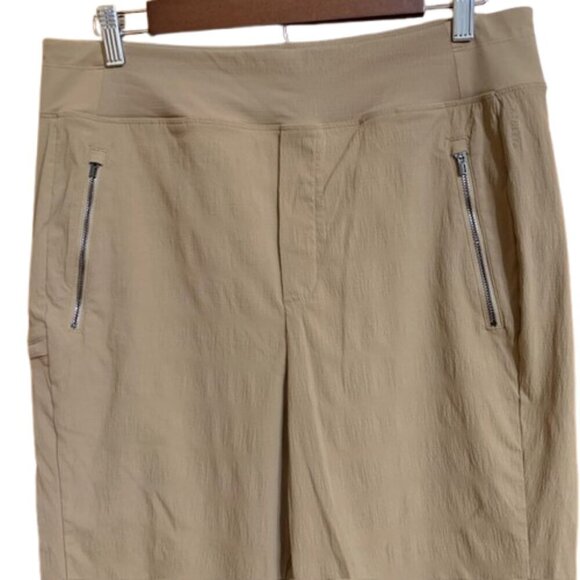 ATHLETA Women's Trekkie North High Rise Jogger Big Sur Brown Pants Size 12 - Picture 5 of 12